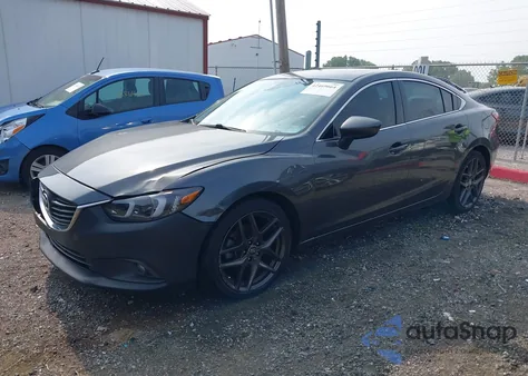 2014 Mazda Mazda6 I Grand Touring z USA, uszkodzony, nr VIN JM1GJ1W6XE1124890